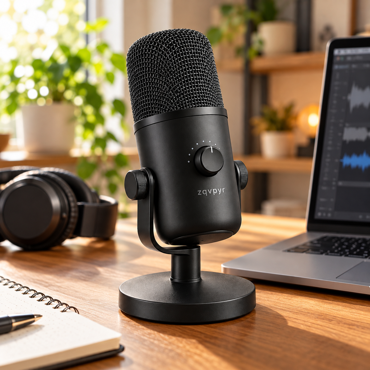 zqvpyr Vocal USB Desk Microphone lifestyle