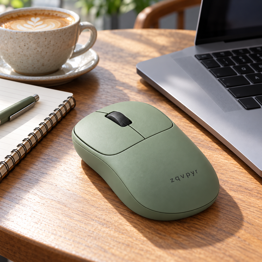 zqvpyr Click Wireless Mouse lifestyle